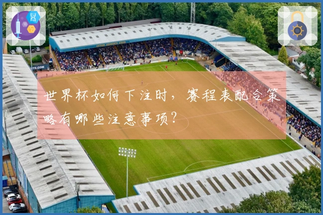 世界杯如何下注时，赛程表配合策略有哪些注意事项？