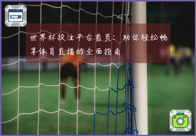 世界杯投注平台首页：助你轻松畅享体育直播的全面指南